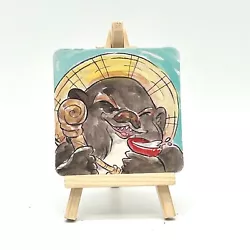 Buy 120 - Cat Farris - Original Art On A Beermat - Charity Auction • 25£