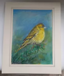 Buy Oil Pastel Picture Of Bird • 18£