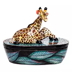 Buy Giraffe Jewelry Box - Wiseman Ceramics  • 311.06£