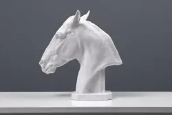 Buy Horse Head Statue - Bust Sculpture Figurine Of A Thoroughbred Horse 11.5  / 29cm • 209.13£