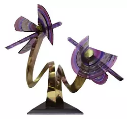 Buy David Jaworski, Attitudes, Bronze Sculpture With Blown Art Glass And Marble • 6,009.75£