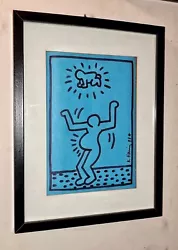 Buy Keith Haring Drawing Felt TIP On Paper.REAL DRAWING NO PRINT  • 74.34£