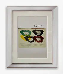 Buy Andy Warhol Hand-Signed Original Lithograph Print - COA _ $3,500 Appraisal • 214.83£