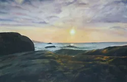 Buy Sri Lanka, Original Large Acrylic Canvas Sea Painting 150x100cm Art Beach • 3,500£