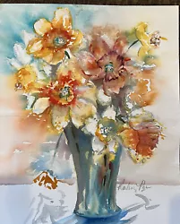 Buy Orig Watercolor Painting, Signed, 12x16, “Daffodils” Yellow Artwork OOAK • 29.01£