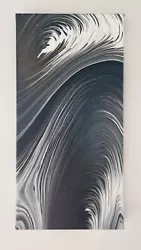 Buy A Gorgeous Black And White Acrylic Painting, Fluid Art, Wall Decor, Original • 41.34£