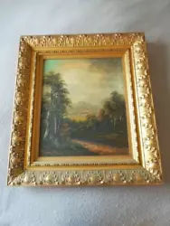 Buy Antique Landscape Oil Painting By J Fairbank Titled Near Mold On Board Framed • 165£