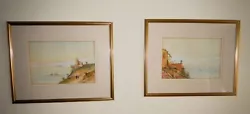 Buy Antique Pair Of Early 20th Century Watercolours • 38.95£