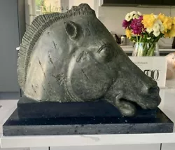 Buy Horse Head Sculpture Of Athens Acropolis Parthenon Selene Reproduction Bronze • 1,900£