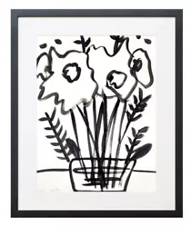 Buy Corbellic Ink Sketch 14x11 Sunflower Original Abstract Portait Gallery Paper • 27.28£
