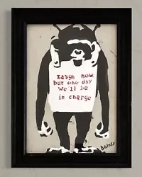 Buy Banksy Very Nice Painted Work Purchased In 2017 At Bristol Upfest Festival • 2,488.30£