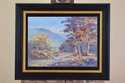 Buy DESMOND V.C JOHNSON (British 1922-2022) Dartmouth Landscape, Oil On Board • 300£
