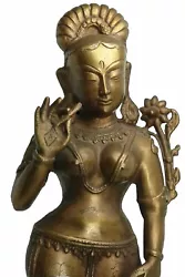 Buy 🔥INVEST💎 17.5  RARE Antique Bronze Figure Of Standing Tara Buddha • 693£