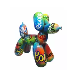 Buy Resin  Balloon  Dog Statue, 40 Cm Long By 50 Cm High, Collection Or Decoration • 165£