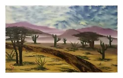Buy Oil Painting 30x50 Cm, Living Desert By Art Bob Ross • 89.93£
