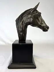 Buy Horse Head Bronze Sculpture By B.A. Ormond E/750 For Genesis Fine Art 12” • 74.60£