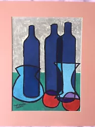 Buy  Still Life  Original Pastel Painting On Board By Dean Ashby, UNFRAMED, No Res ! • 16£