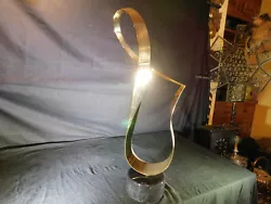 Buy Curtis Jere Large 28  Vintage Sculpture Internal Flame  • 2,042.47£