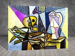 Buy Pablo Picasso STILL LIFE CUBISM CANVAS PAINTING ART PRINT WALL 765 • 12.92£