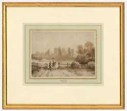 Buy After David Cox (1783-1859) - 19th Century Watercolour, Figures At Kenilworth • 242£