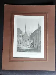 Buy Picture, Paintings, Steel Engraving, Graphic, Signed, 1842, Unframed, 20 X 14 Cm • 5.15£