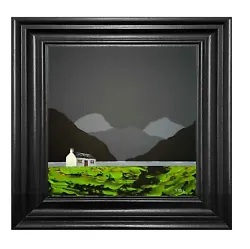 Buy Stunning Original Scottish Highlands Contemporary Painting Professionally Framed • 289£