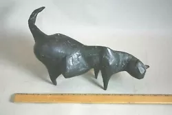 Buy Rare Dimitri Hadzi Abstract Bronze Cat Sculpture • 1,752.38£