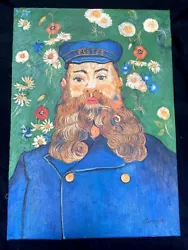 Buy Vincent Van Gogh Handmade Oil Painting On Canvas, Signed, Stamped, 50cm X 70cm  • 393.74£