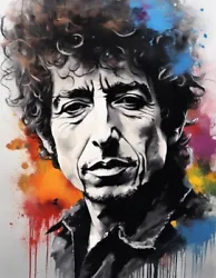 Buy Bob Dylan Original Portrait Painting By Brian Tones • 139£
