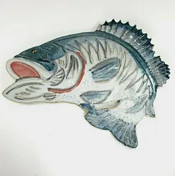 Buy Vintage Clay Fish Wall Sculpture Art Pottery Signed 11 Inches Hanging Hand Made • 28.92£