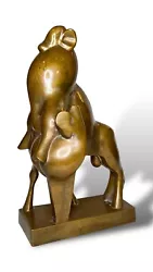 Buy Modernist Abstract Bronze Sculpture Of Baboons • 6,591.15£