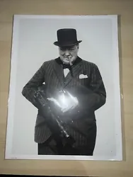 Buy Sb82- Winston Churchill Inspects A Tommy Gun Picture 400 X 300 Mm • 19.99£