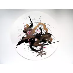 Buy Original Art HIVE Expression Series Round Handmade Asian Ink Abstract Painting • 122.18£