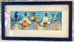 Buy Lovely Colourful Framed And Glazed Original Watercolour By Nuria Gifra Barcelona • 30£