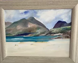 Buy  Clisham On Isle Of Harris , Oil On Canvas, Framed. By Artist Iona McLean. • 200£