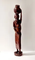 Buy Vintage Malawian African Sculpture Tall 75 Cm • 298£