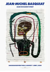 Buy Jean-Michel Basquiat - Made On Market Street Exhibition Poster • 50£