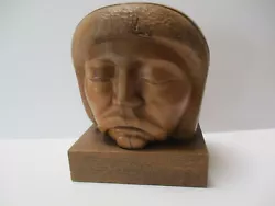 Buy Head Figural Face Portrait Vintage Wood Carving Sculpture 8  Signed Mystery Art • 1,065.64£