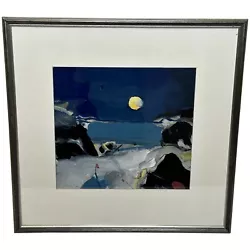Buy Painting Illuminated Moonlight Seaside Night Beach By James Downie Robertson RSA • 8,500£