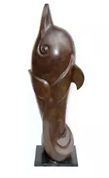 Buy Unknown Artist, Dolphin, Bronze Sculpture With Patina • 8,013£