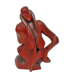 Buy Cubist Nude, Carved And Painted - 40/50s / Czech Republic (# 14351) • 1,789.77£