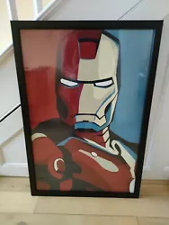 Buy Iron Man Pop Art Framed Poster A1 • 0.99£