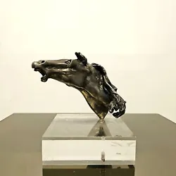 Buy Sculpture Head Of Horse Bronze Xx Century • 134.87£