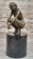 Buy Erotic Nude Naked Artwork By Renown Artist Mavchi Hand Made Statue Figurine Gift • 283.55£