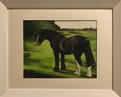 Buy Horse Painting Acrylic Original Framed And Mounted Signed • 50£