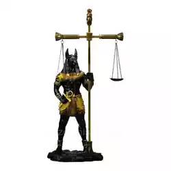 Buy Anubis Weighing The Heart On Scale Cold Cast Bronze & Resin Egyptian Statue • 106.16£