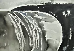 Buy Original Watercolour Painting Cornish Beach Seascape No 3 By Ann Marie Whitton • 15£