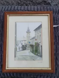 Buy Mike Knight 1980's Old Village Scene Artwork Excellent Condition  • 30£