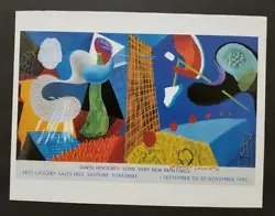 Buy David Hockney  The Other Side   Poster Print Offset Lithograph 1994 • 37.88£