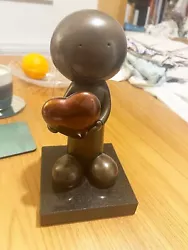 Buy Doug Hyde Limited Edition Bronze Sculpture 'Giving You My Heart' • 1,050£